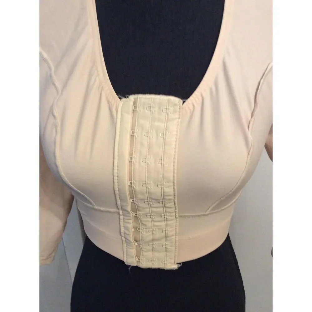 Rainey Compression Essential Post Surgery Care Top Medium Beige Support Bra